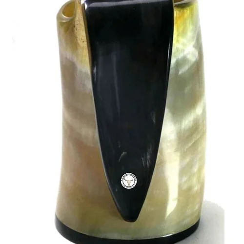 African drinking horn mug