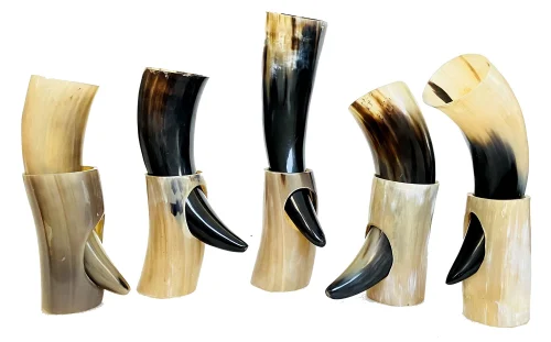 Indian Drinking Horn Stand