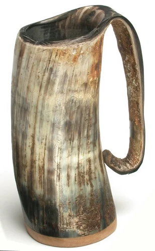 Antique Drinking Horn mug