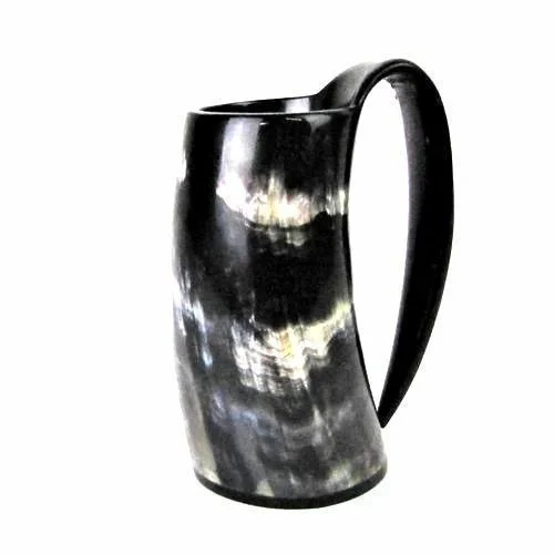 Horn Beer Mug