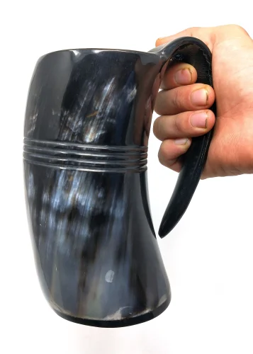 Ox drinking Horn mug