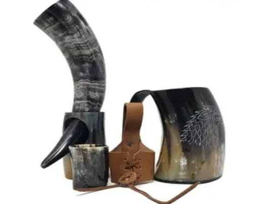 Drinking Horn Glass