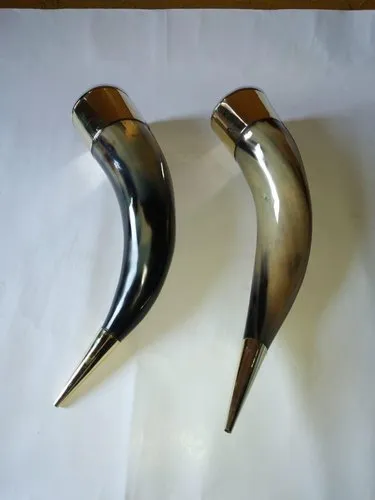 Round Sounding ox horn and buffalo horn